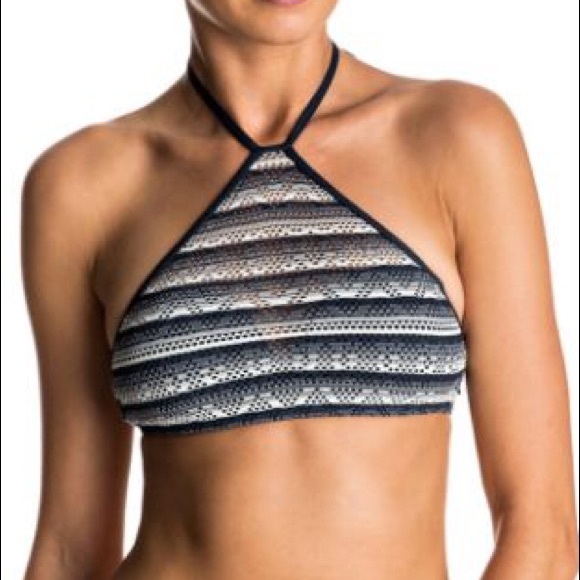 🌊Roxy Tribal Maze - Crop Bikini Top - Picture 3 of 7